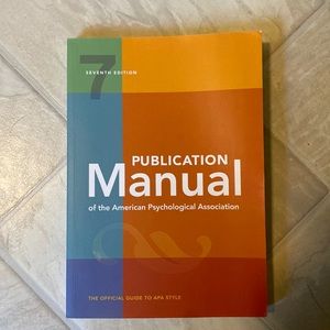 Publication Manual.  The official guide to APA.